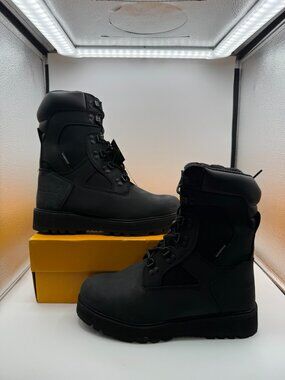 ASOLO Welt High 9” AS-2015 Waterproof Black Leather Boots Men Size 9.5